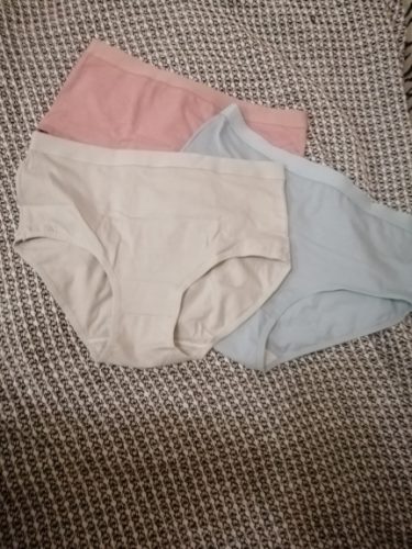 High Waist Cotton Large Size Breathable Panties photo review