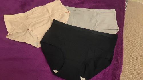 High Waist Cotton Large Size Breathable Panties photo review